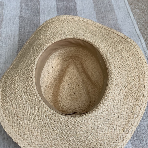 CAMILA FEDORA - NATURAL WITH STRIPES 55 XS - Picture 8 of 10